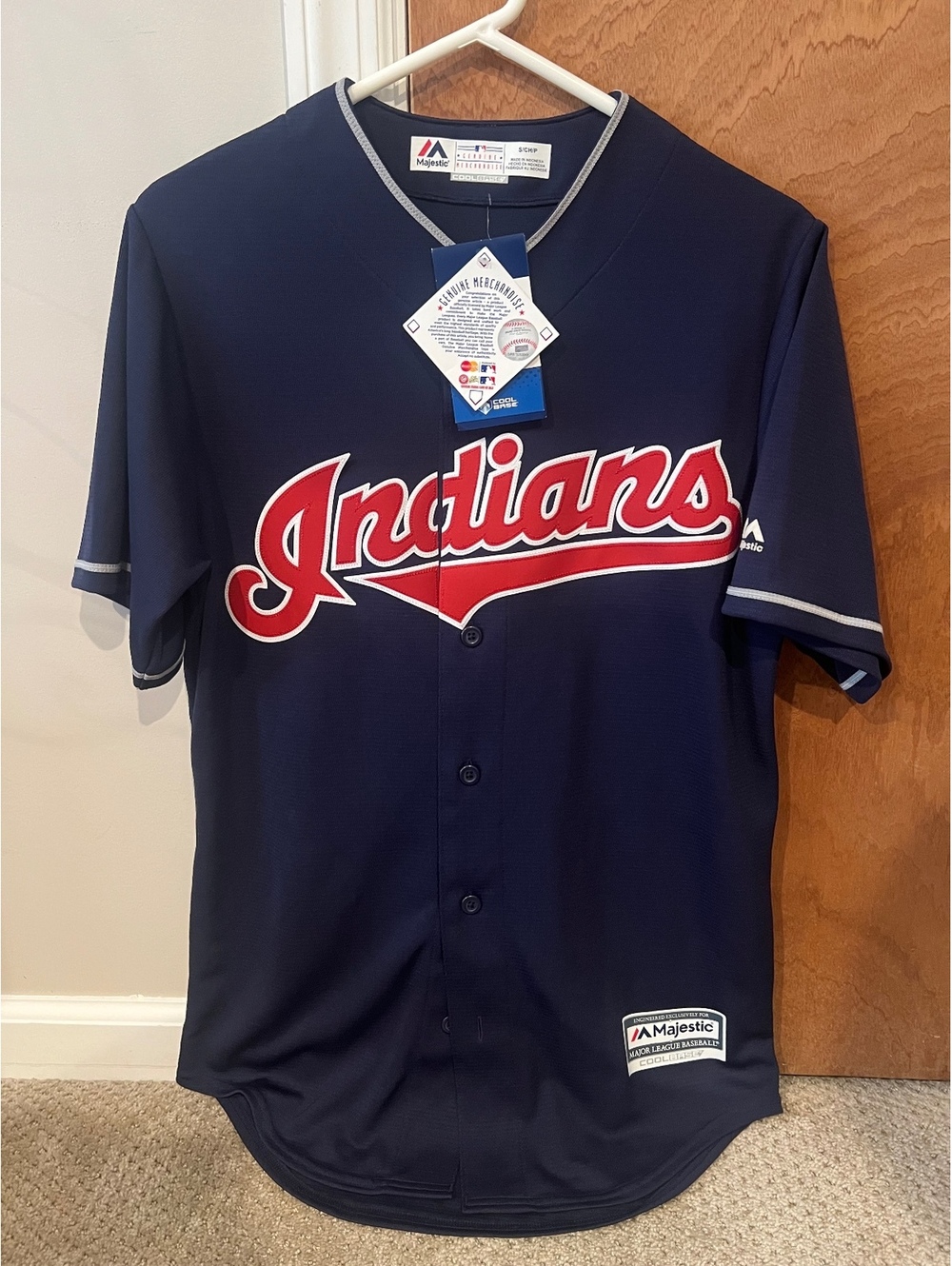 Vintage Majestic Cleveland Indians Jersey